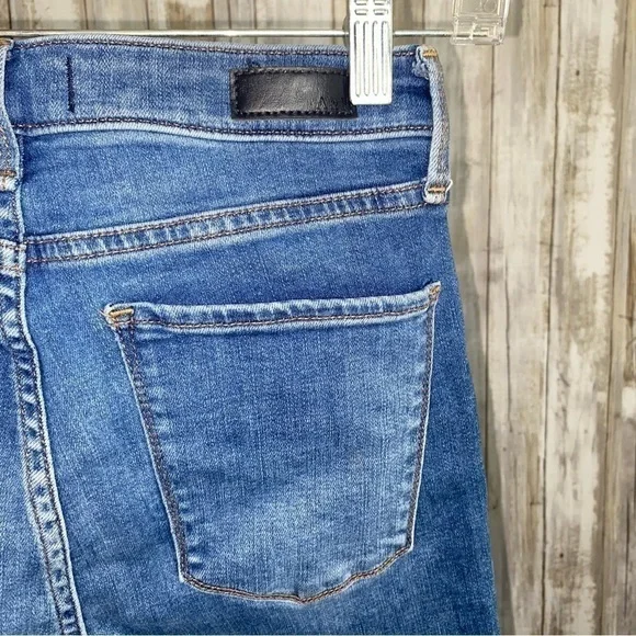 Abercrombie & Fitch Simone High Rise Ankle Jeans with side stripe - Picture 7 of 8